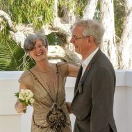David and Jenny Laughter! December 2013, Palm Cove, Cairns Civil Marriage Celebrant, Melanie Serafin