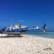 Helicopter to secluded Sandy Cay Wedding with Tina and Mike, September 2013, Cairns Civil Marriage Celebrant, Melanie Serafin