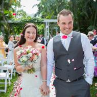 Kate and Jay, Peppers Palm Cove, May 2014, Cairns Civil Marriage Celebrant, Melanie Serafin